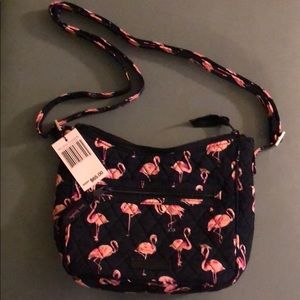 Vera Bradley Fiesta Flamingo MIni Andi Crossbody